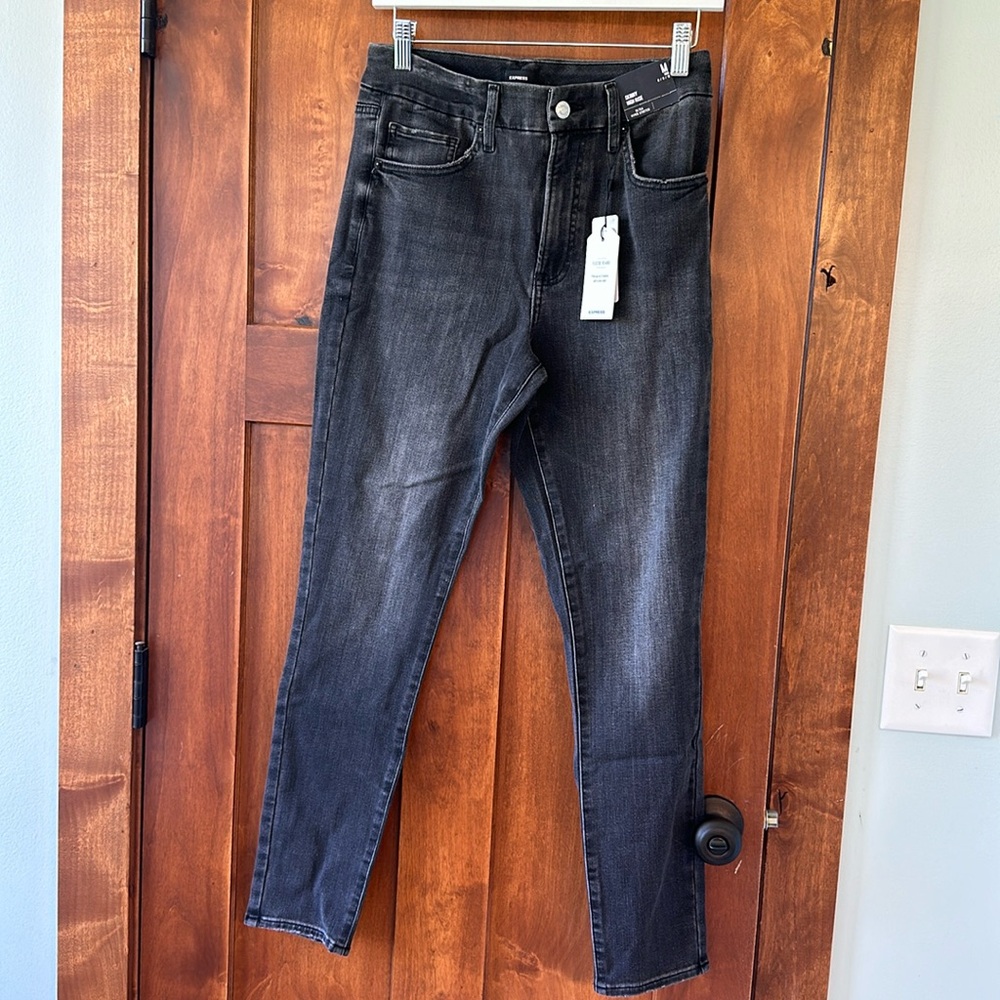 Express Skinny High Rise flex jeans